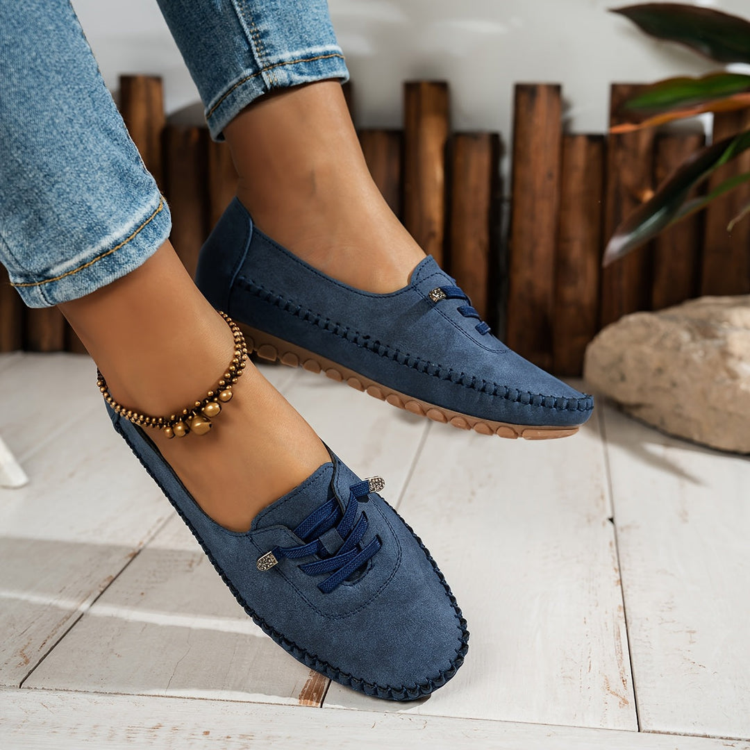 Edwige | Mocassins Souples à Soutien Intégral pour Pieds Sensibles