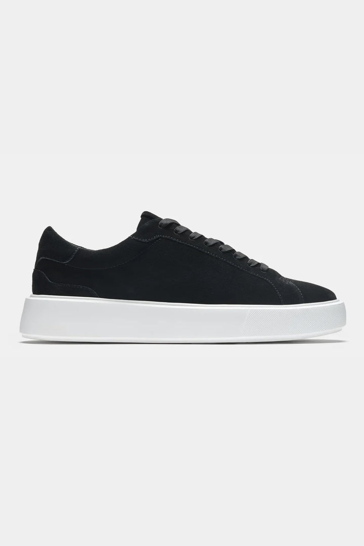 Baskets en daim noir