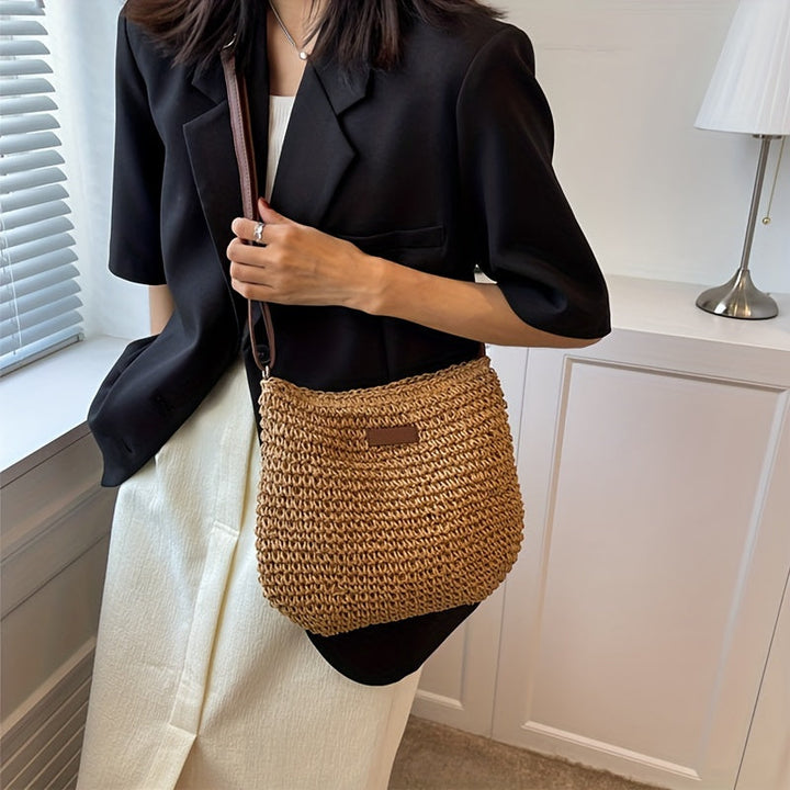Édith | Sac Tressé à Bandoulière