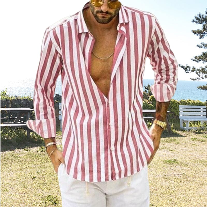 Alain | Chemise à rayures Homme