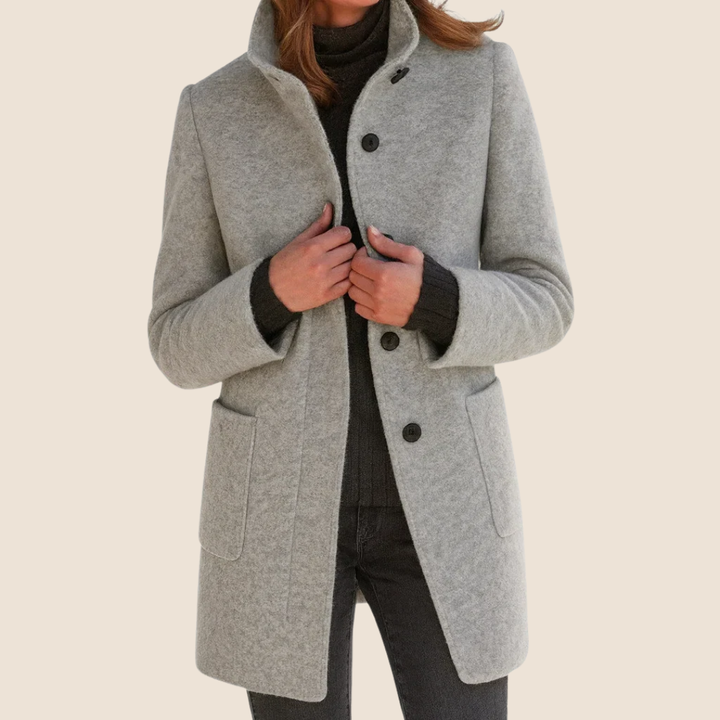 Hermine | Manteau à Coupe Structurée