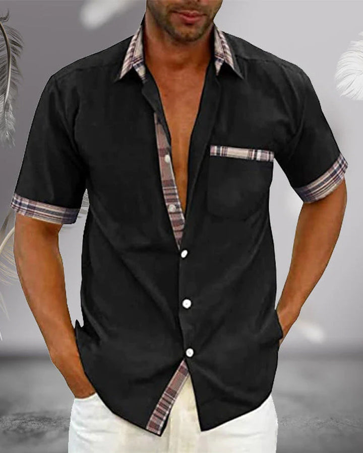 Laurent | Chemise à manches courtes Homme