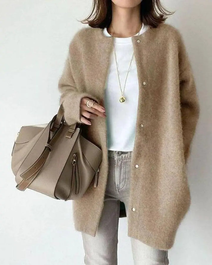 Léontia | Gilet Long Fluide