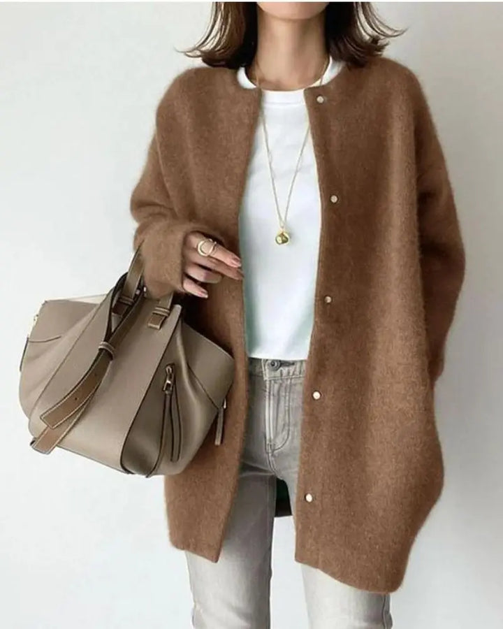 Léontia | Gilet Long Fluide