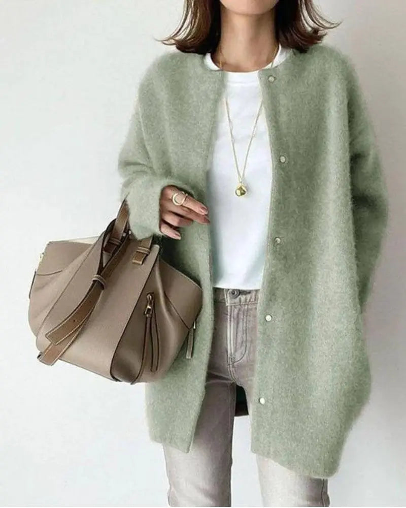 Léontia | Gilet Long Fluide