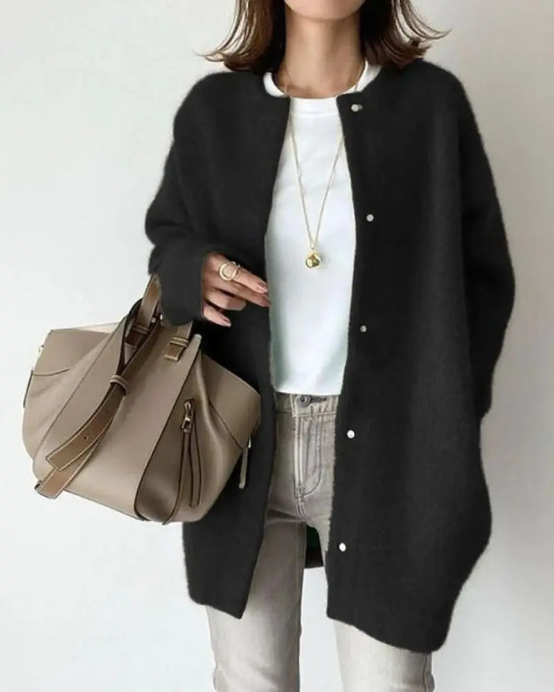 Léontia | Gilet Long Fluide