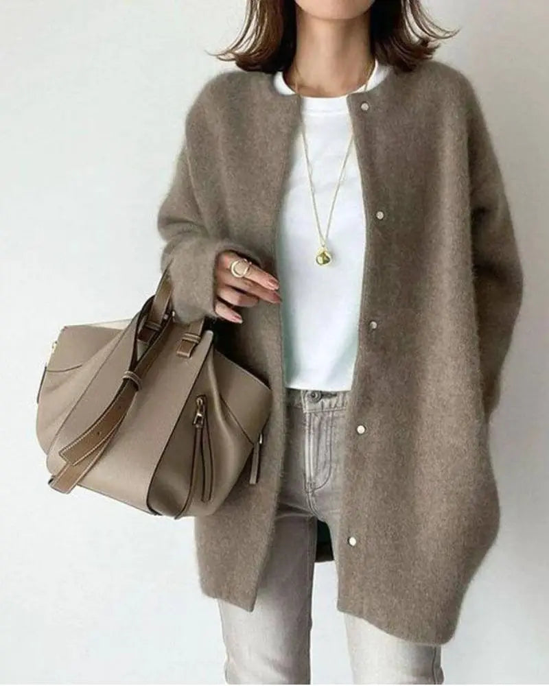 Léontia | Gilet Long Fluide