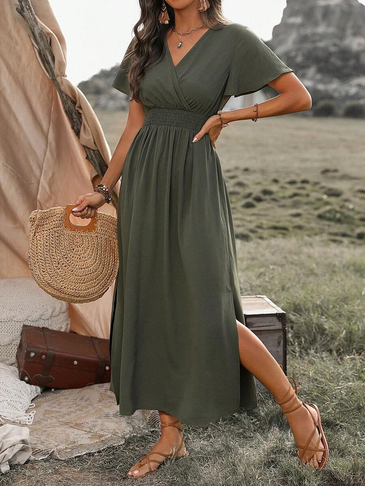 Odette | Robe Maxi à Fente