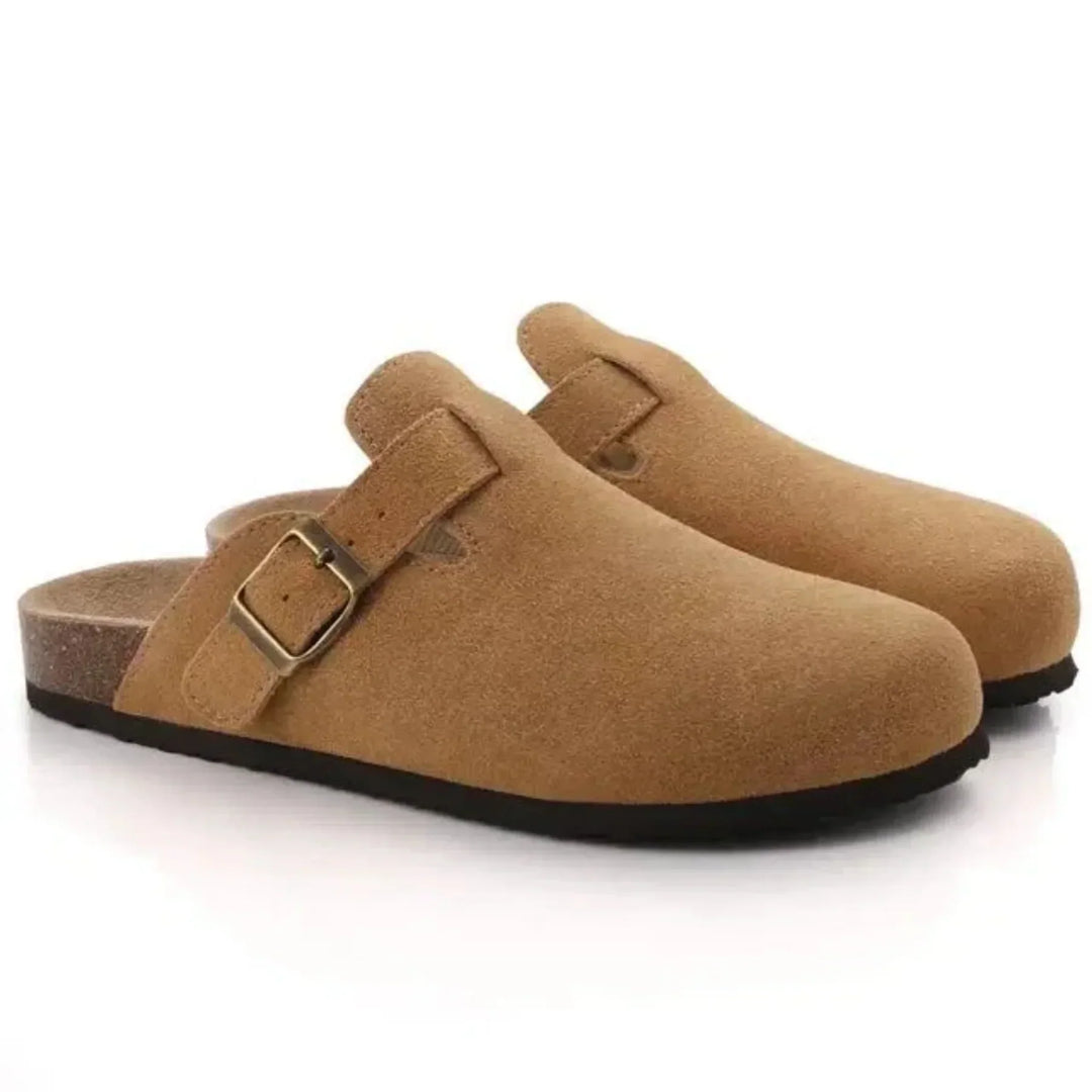 Valentin | Sabots à boucle en daim Homme
