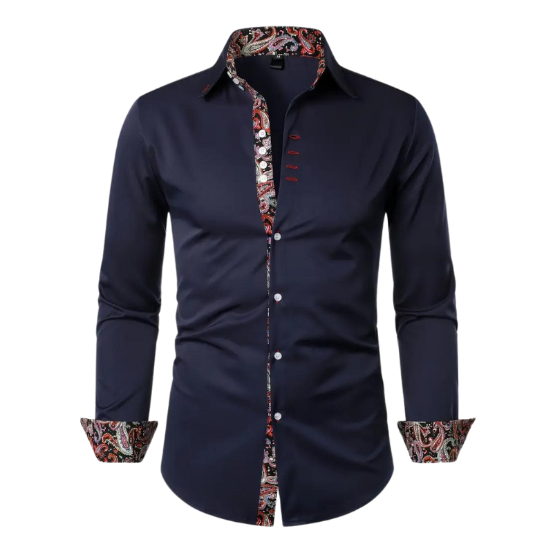 Niko | Chemise à accents Paisley Homme