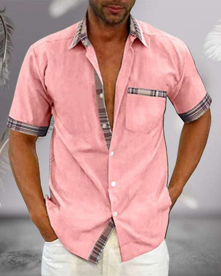 Laurent | Chemise à manches courtes Homme