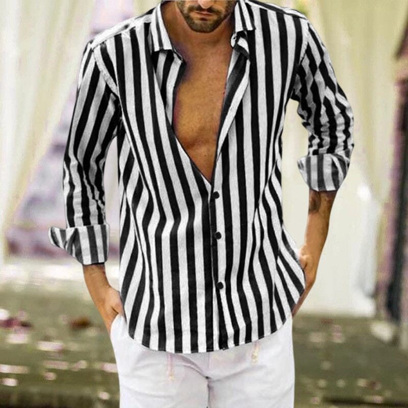 Alain | Chemise à rayures Homme
