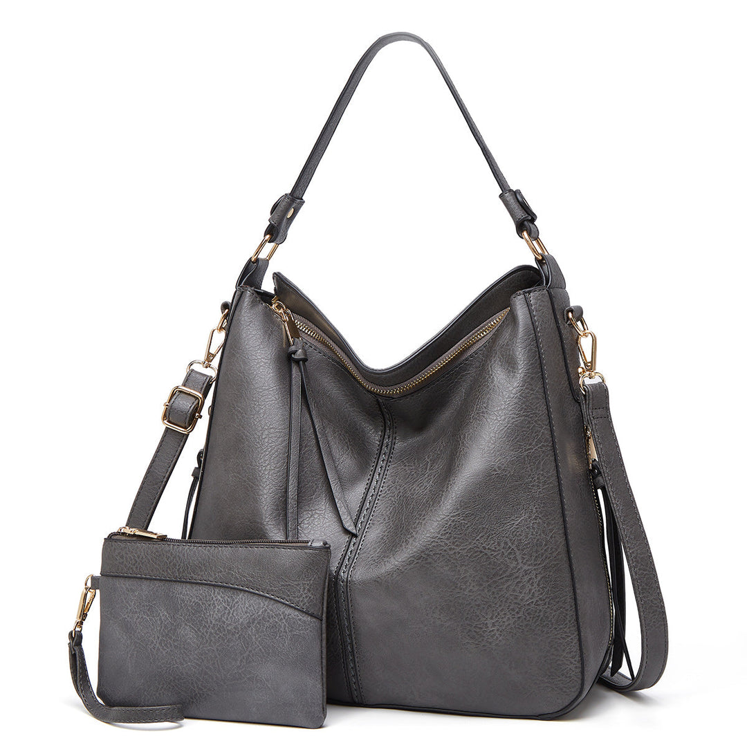 Agathe | Sac en Cuir Antivol + Pochette Offerte