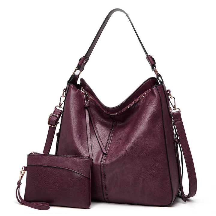 Agathe | Sac en Cuir Antivol + Pochette Offerte