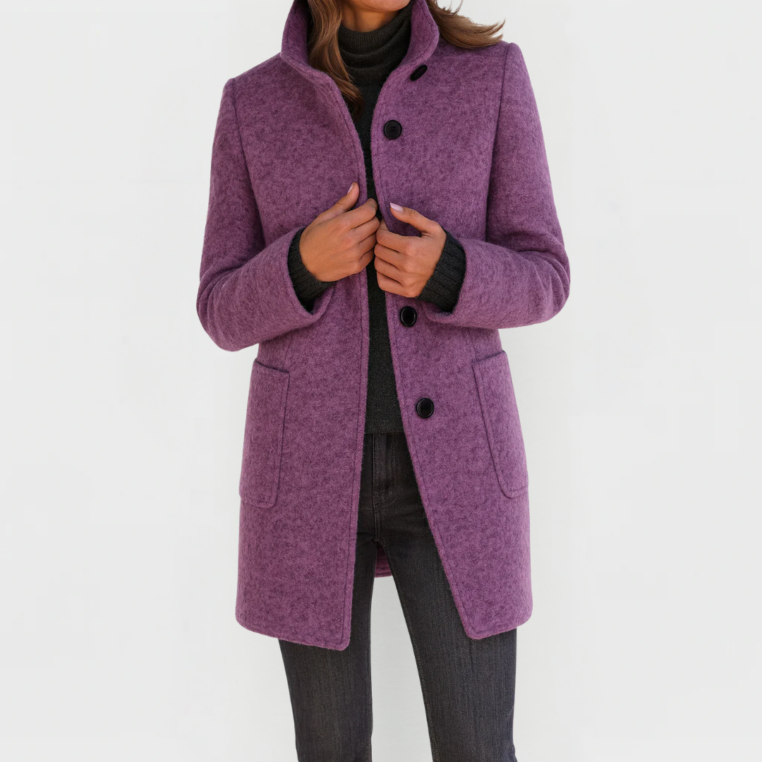 Hermine | Manteau à Coupe Structurée