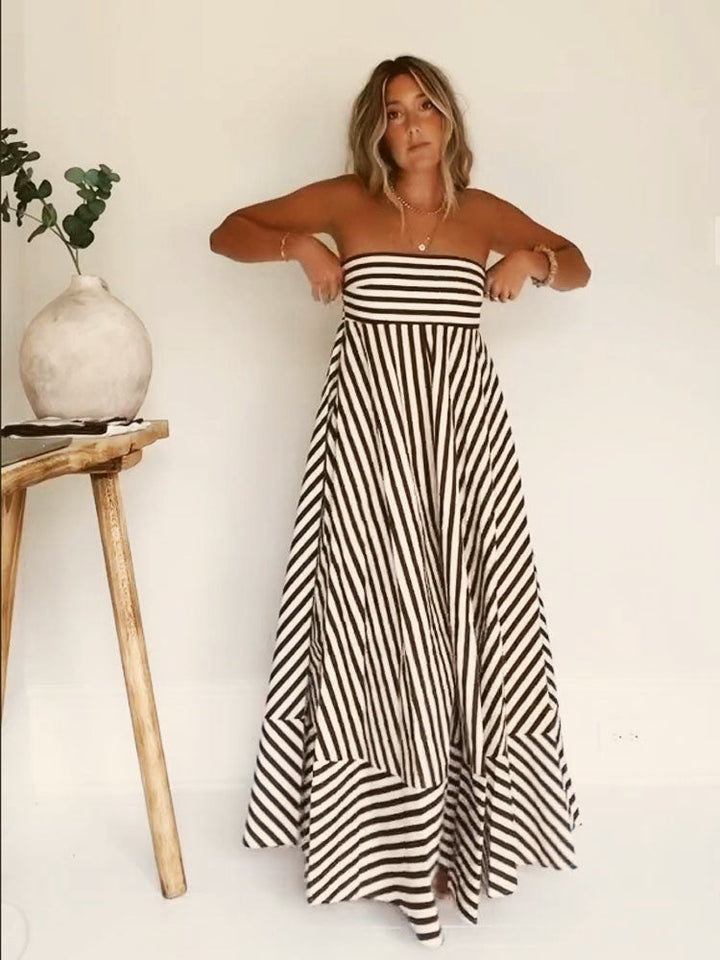 Damaris | Robe Maxi Froncée