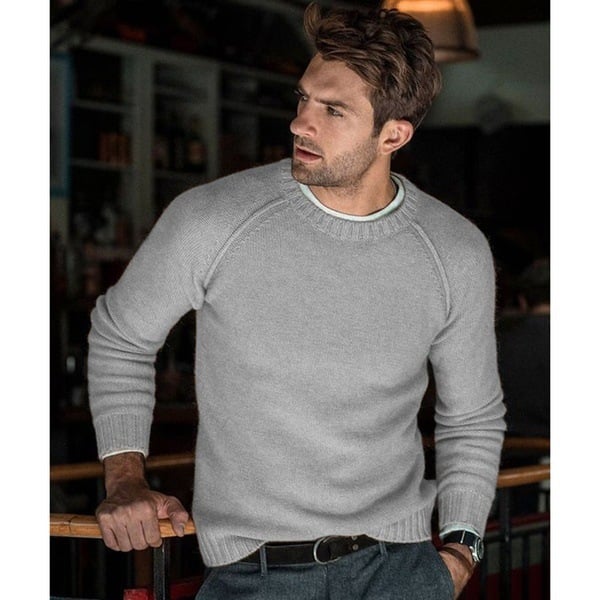 Izael | Pull Décontracté en Tricot Doux Homme