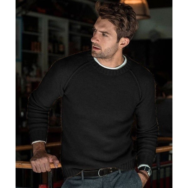 Izael | Pull Décontracté en Tricot Doux Homme