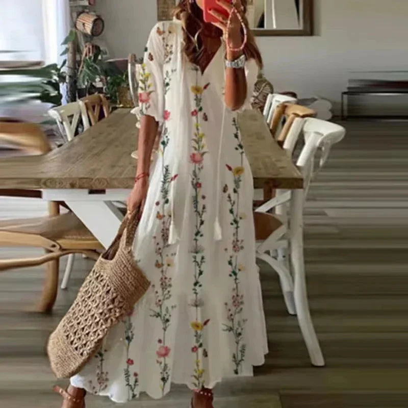 Anna | robe maxi bohème