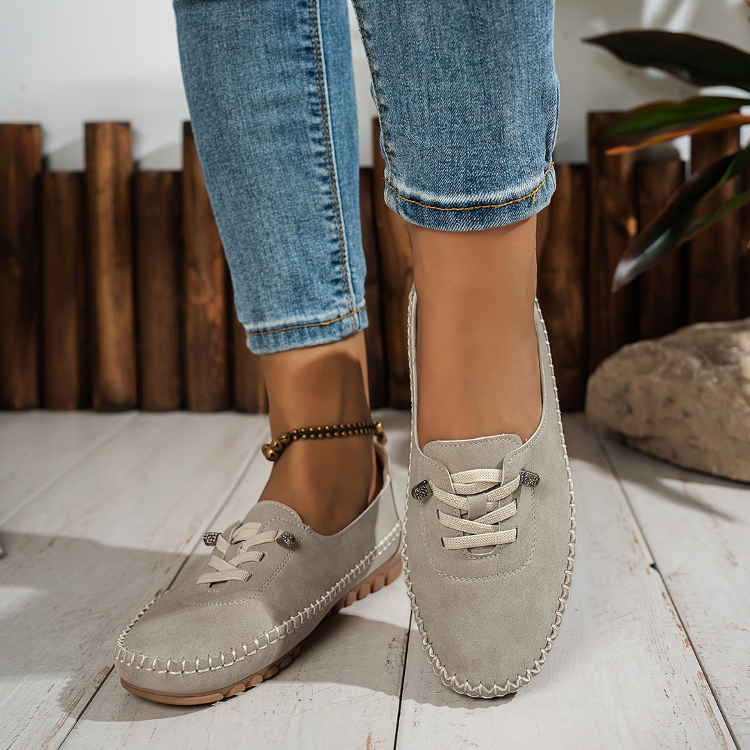 Edwige | Mocassins Souples à Soutien Intégral pour Pieds Sensibles