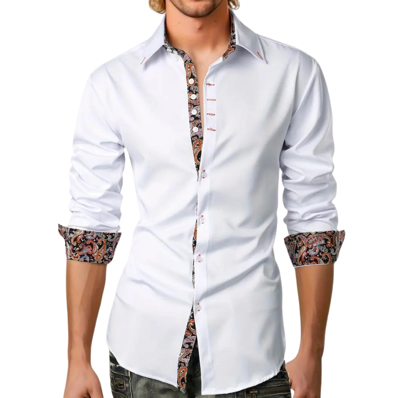 Niko | Chemise à accents Paisley Homme
