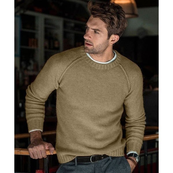 Izael | Pull Décontracté en Tricot Doux Homme