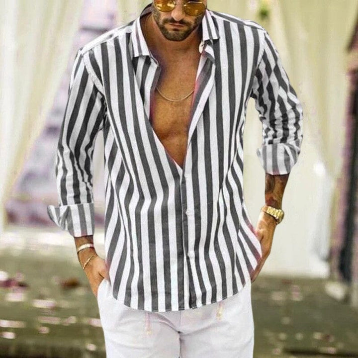 Alain | Chemise à rayures Homme