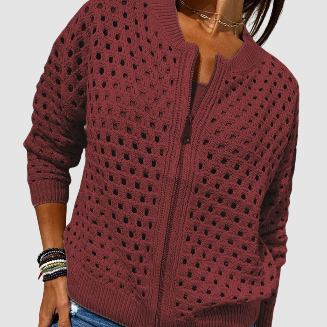 Auriane | Cardigan Ajouré