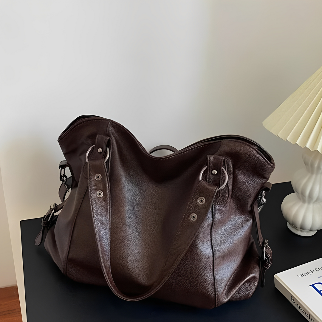 Erika - Grand sac à main en cuir