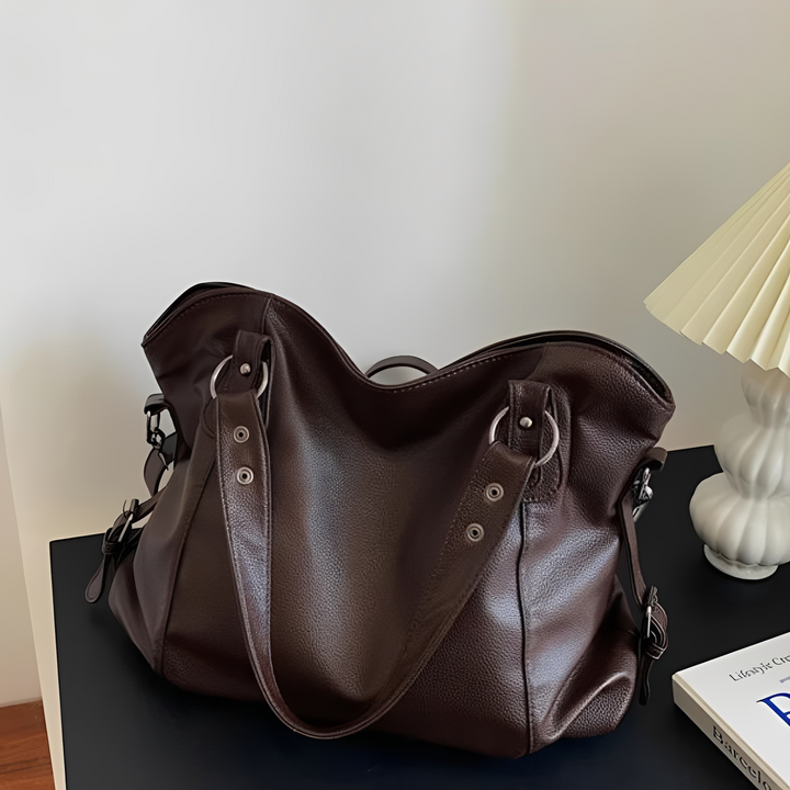 Erika - Grand sac à main en cuir