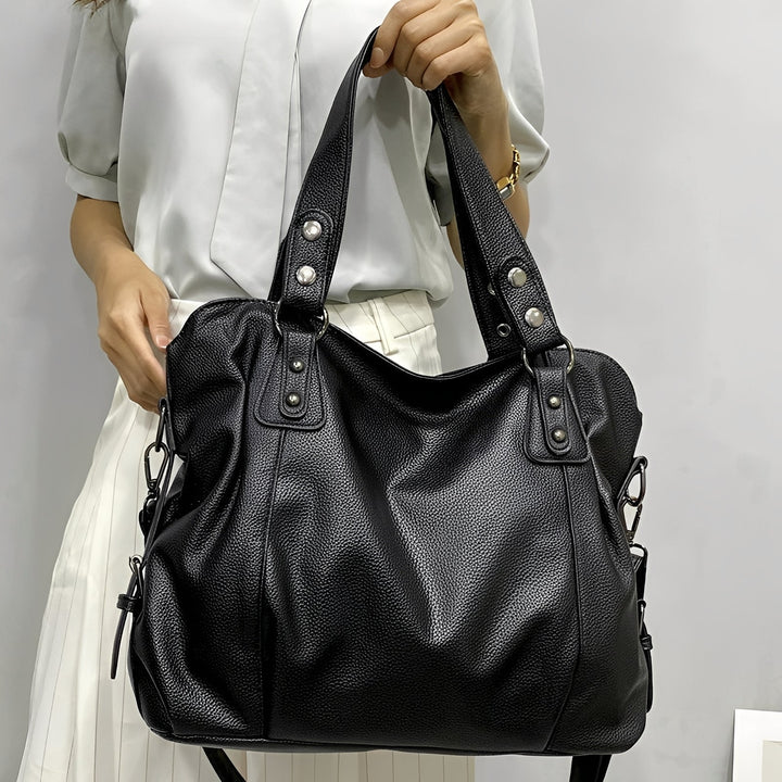 Erika - Grand sac à main en cuir