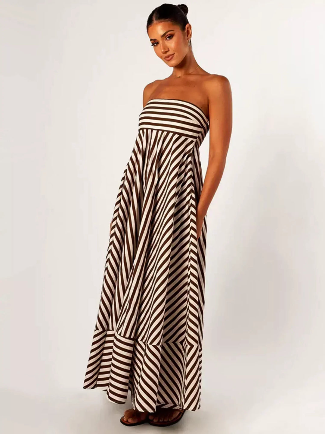 Damaris | Robe Maxi Froncée