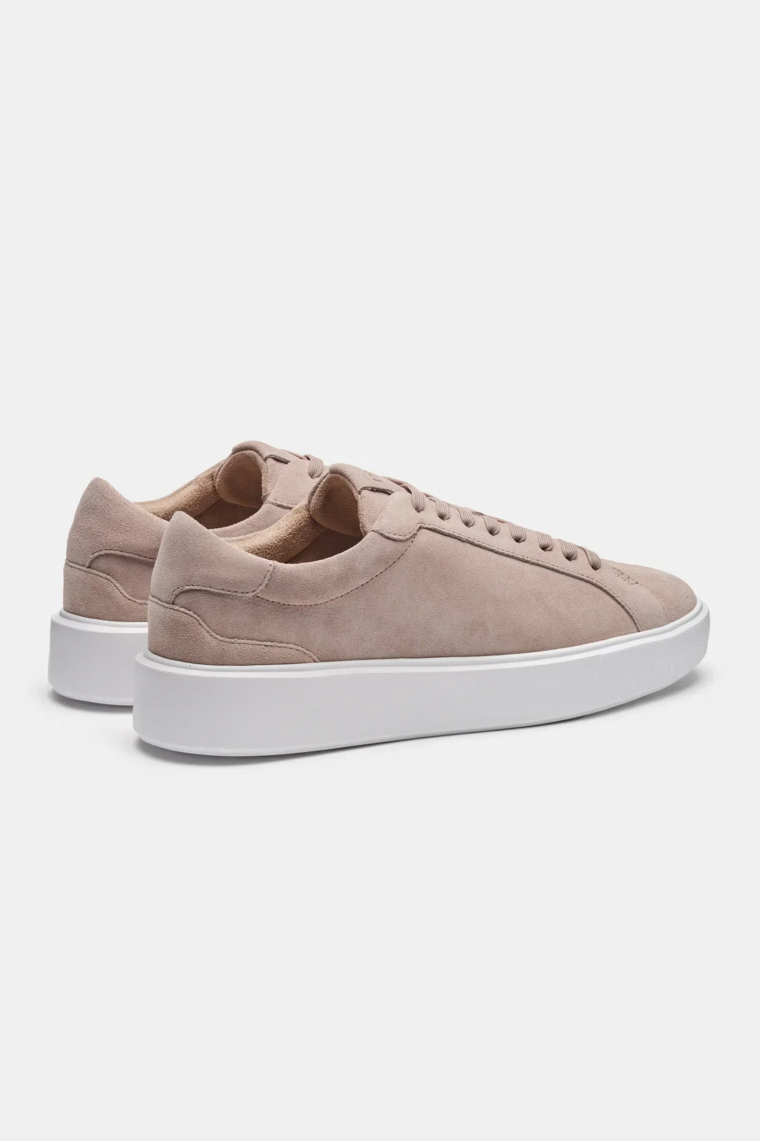 Baskets en daim beige