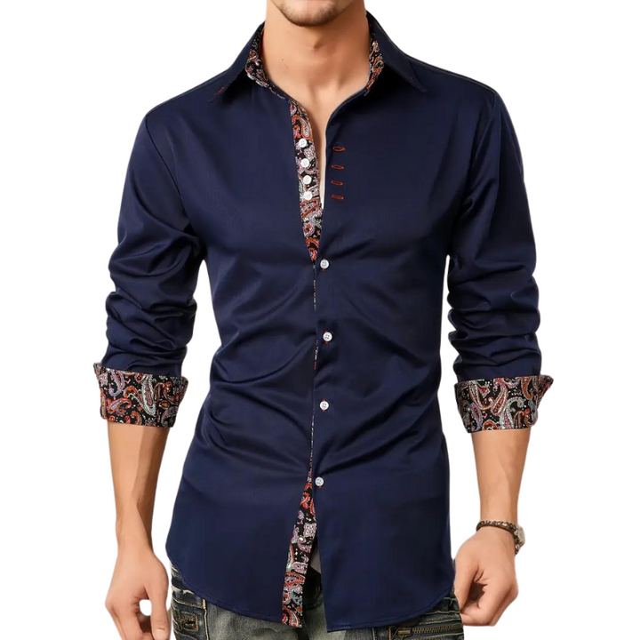 Niko | Chemise à accents Paisley Homme
