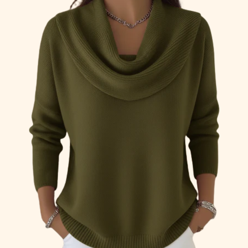 Arlette | Pull Doux à Col