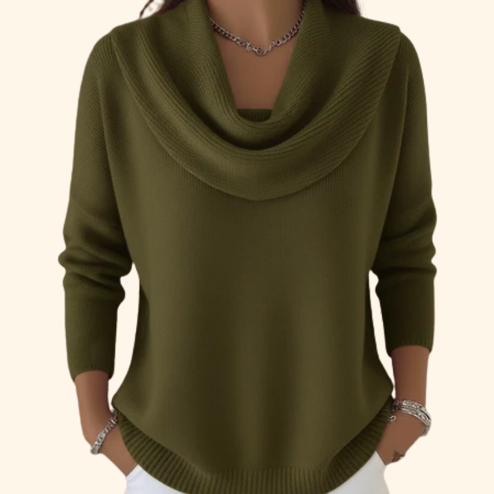 Arlette | Pull Doux à Col