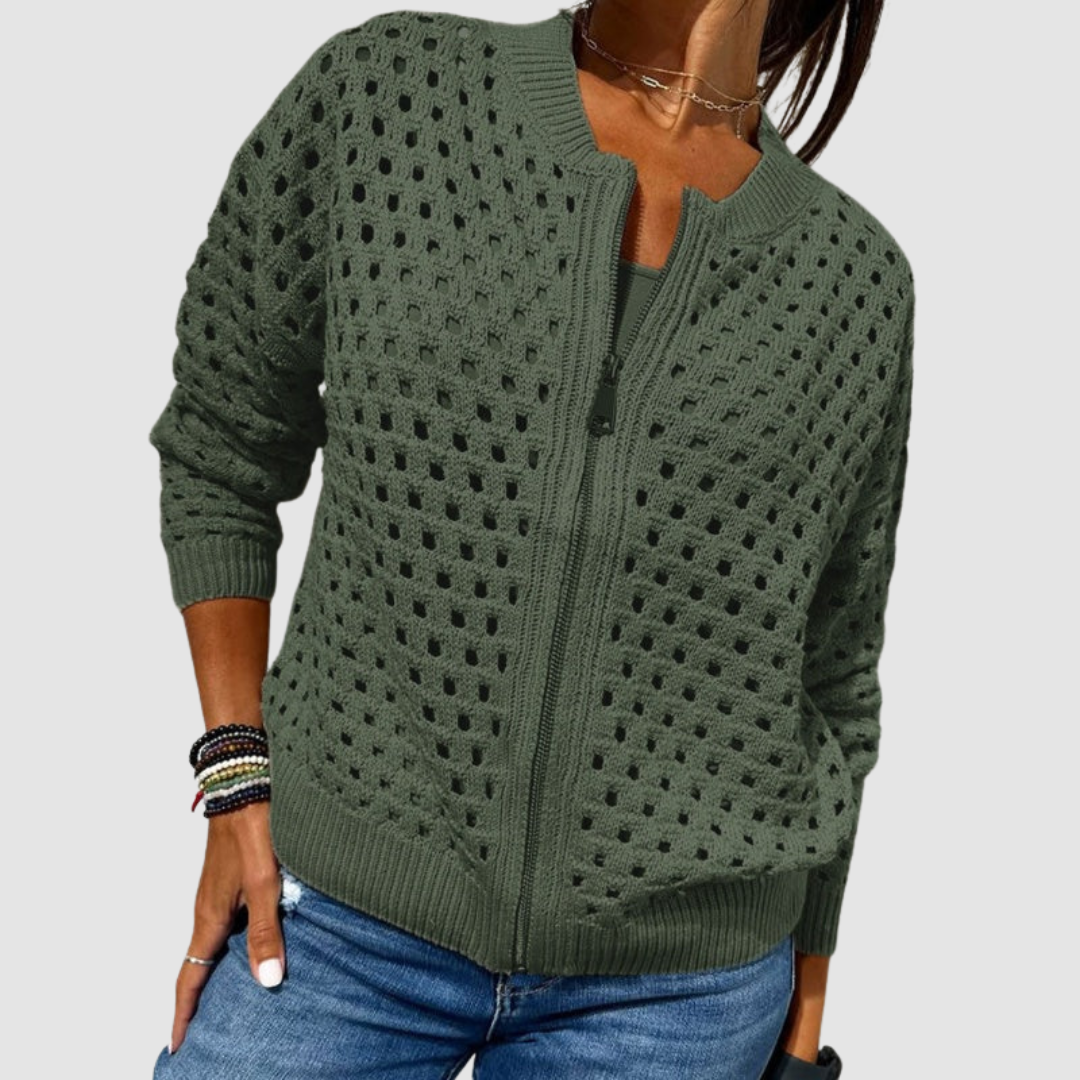 Auriane | Cardigan Ajouré