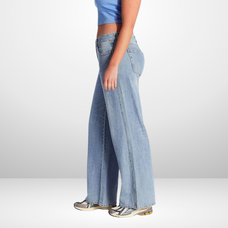 Jean baggy taille basse