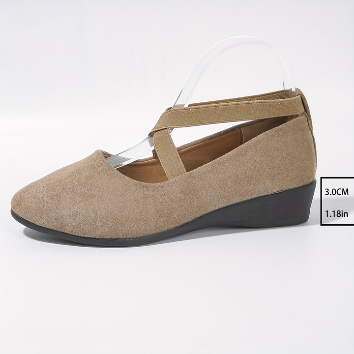 Élise® – Ballerines à brides croisées pour un confort