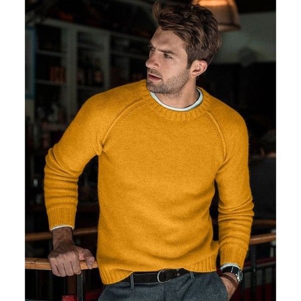 Izael | Pull Décontracté en Tricot Doux Homme
