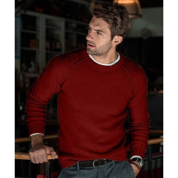 Izael | Pull Décontracté en Tricot Doux Homme