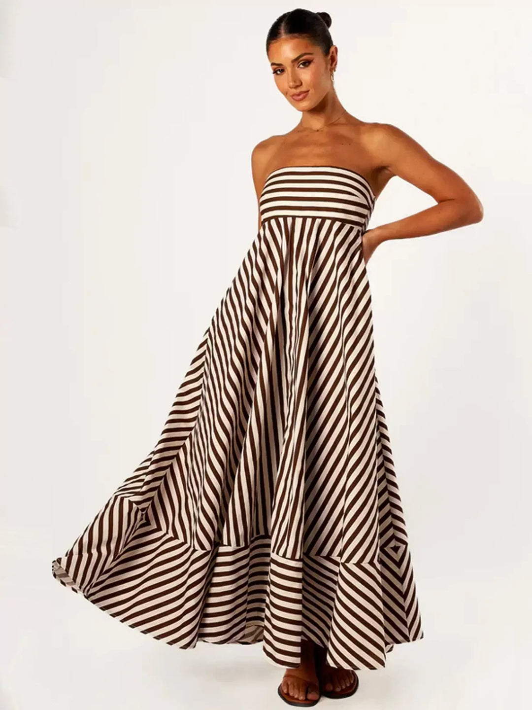 Damaris | Robe Maxi Froncée