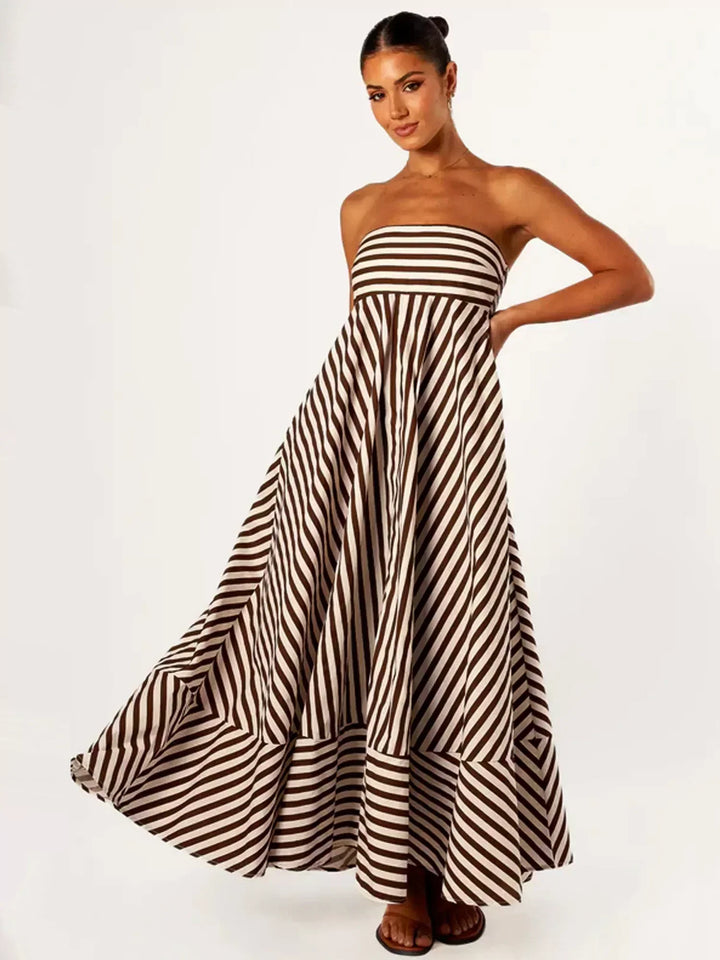 Damaris | Robe Maxi Froncée