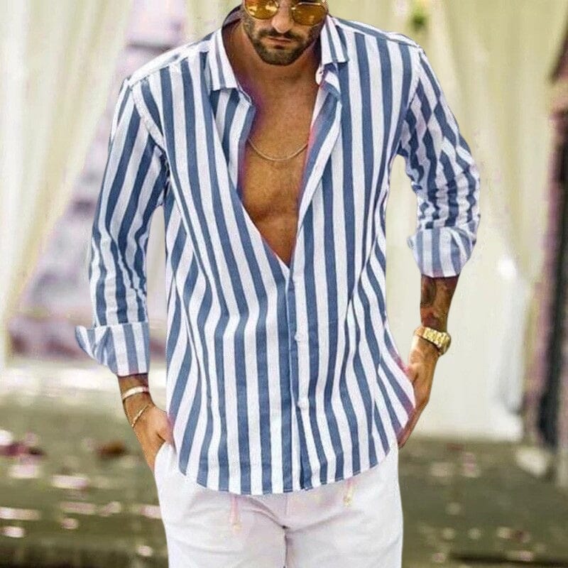 Alain | Chemise à rayures Homme