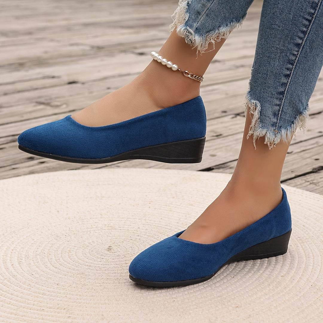 Éliane™ – Ballerines à talon compensé