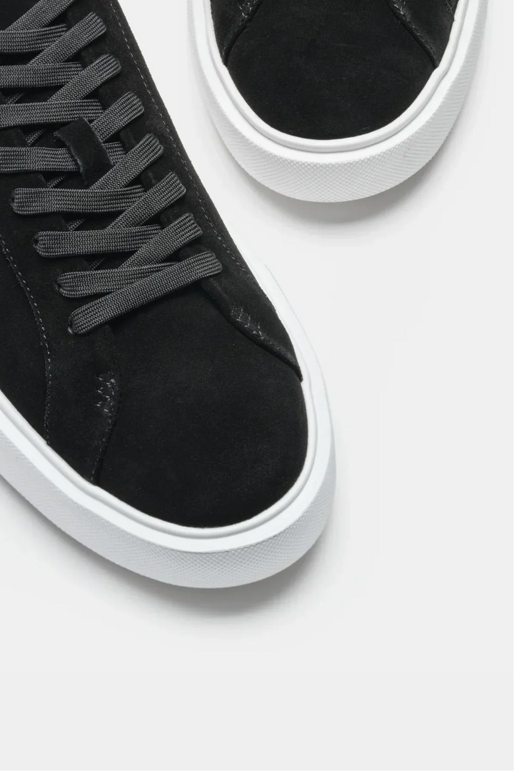 Baskets en daim noir