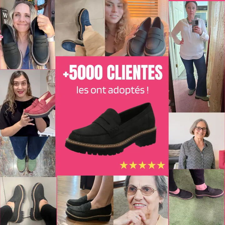 Ombeline | Mocassins à Semelle Antichoc