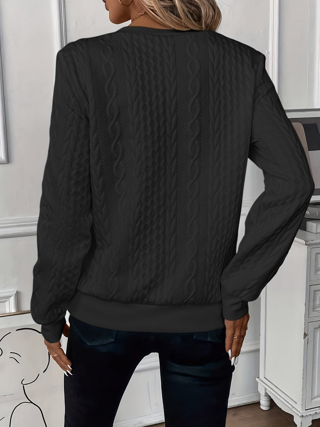 Lucia | Pull Zippé Maille Torsadée