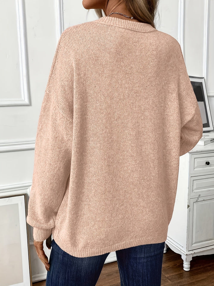 Amandine | Pull Décontracté Maille Chaude