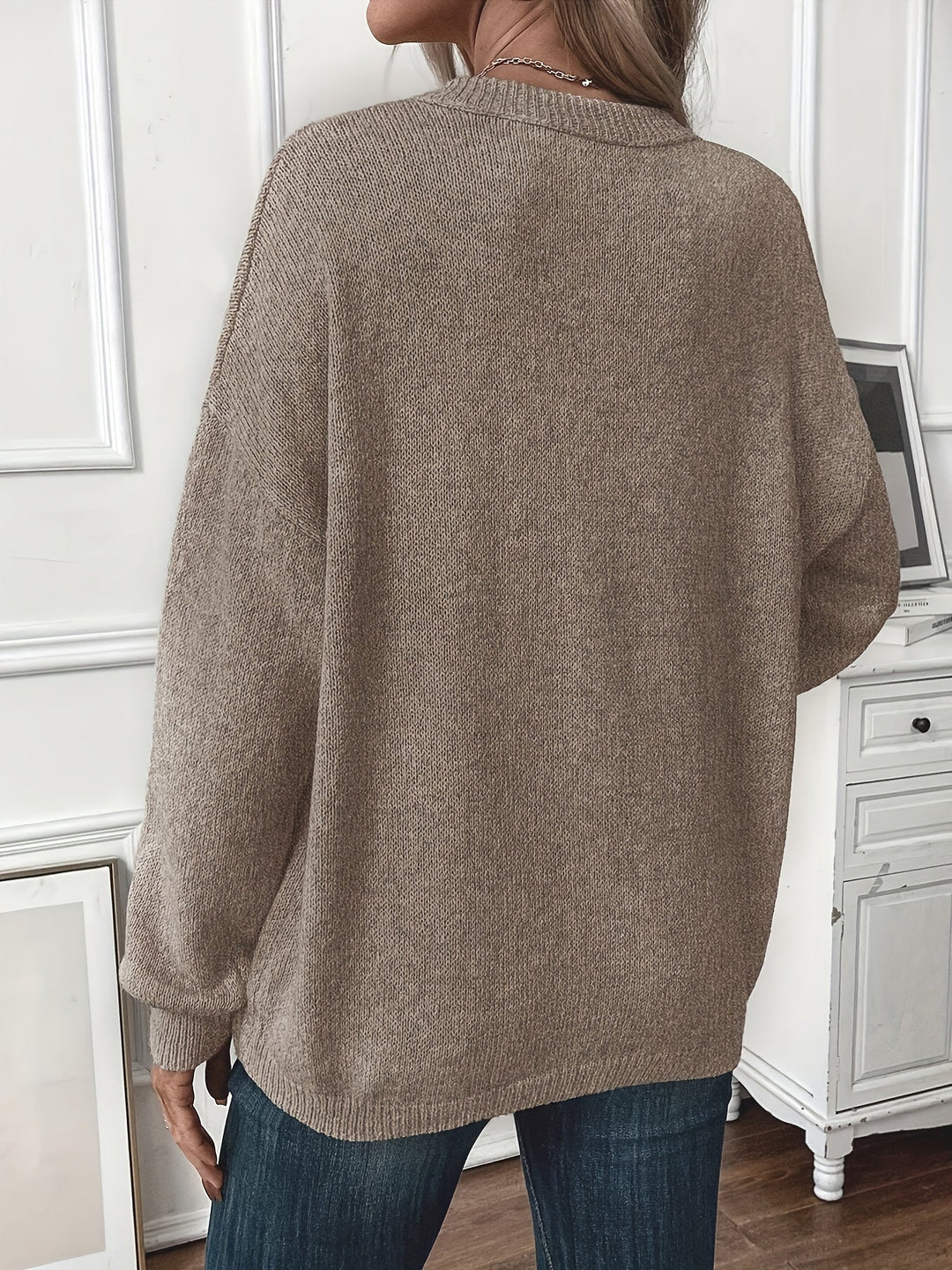 Amandine | Pull Décontracté Maille Chaude